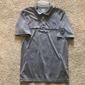 Mercedes Benz, Puma short sleeve performance shirt. Gently worn.